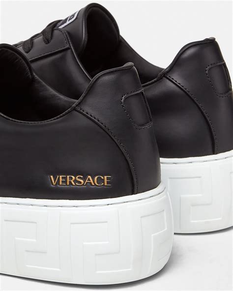 versace sniker|Versace greca sneakers.